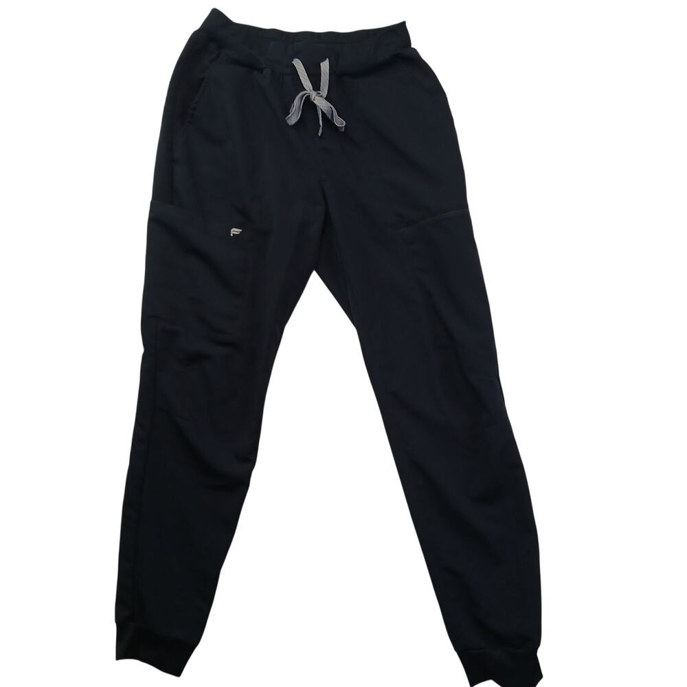 Fabletics Feel Good Performance Scrubs Set Black Womens Small Jogger